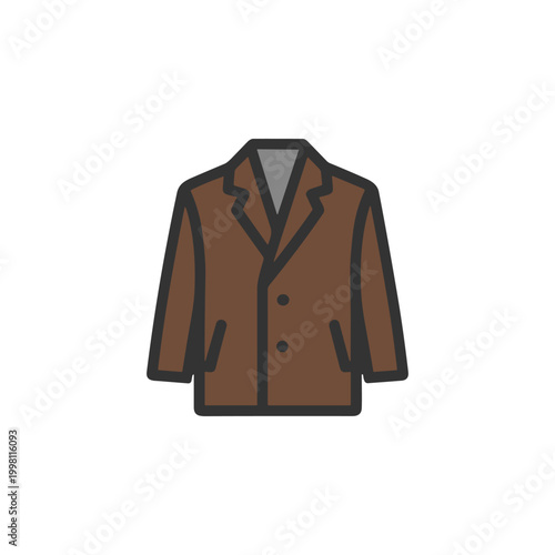 Brown Blazer Icon