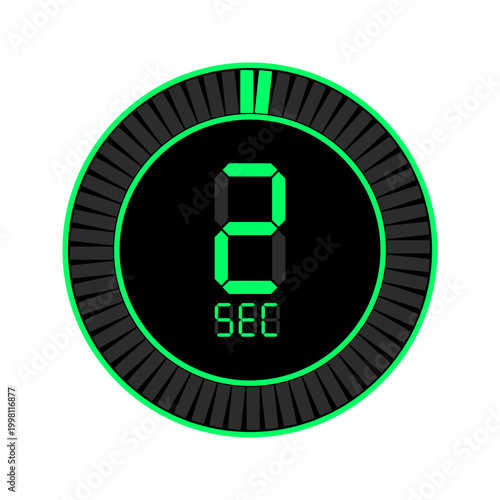 Obraz na płótnie Two second timer