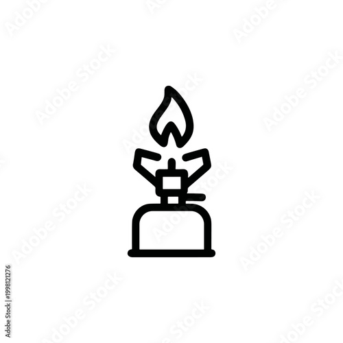 Camping Stove Icon