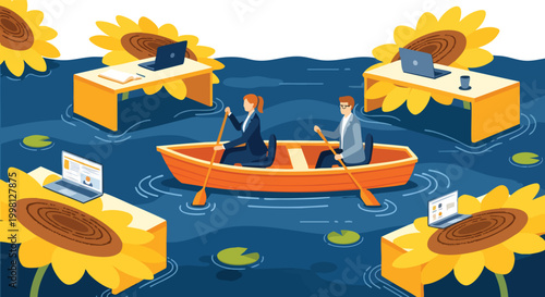 Strategic Corporate Resilience: Navigating Market Volatility and Sustainable Growth in a Changing Workplace Landscape