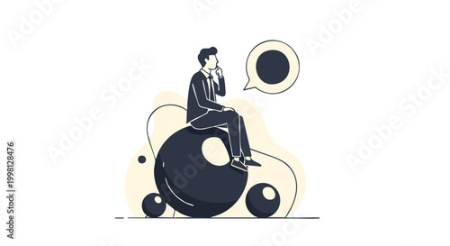 Strategic B2B consultant analyzing complex market data to drive innovative corporate growth solutions