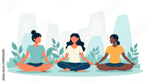 A peaceful scene depicting a resting fox surrounded by vibrant green leaves. Ideal for illustrating tranquility, nature, and wellness concepts in bran