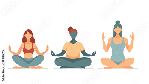 A relaxed illustration of a woman engrossed in a book while sitting comfortably on the floor. Perfect for depicting quiet moments, learning, or lifest