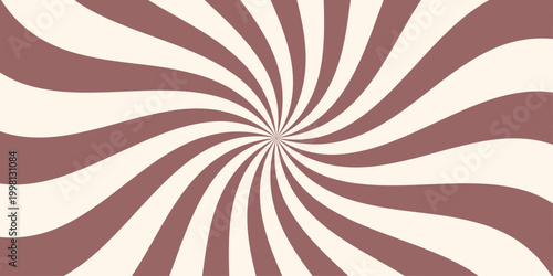 Abstract pattern of radiating lines and curves that draws the eye toward its center, evocative of retro designs.