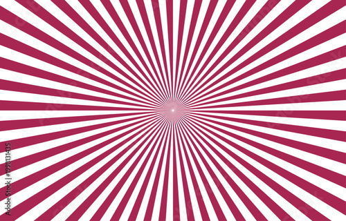 A striking burst of radiant pattern emerges from a central point, creating a mesmerizing visual experience.