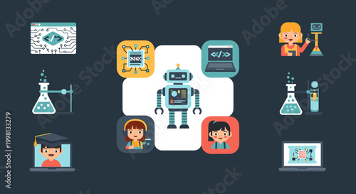 A cheerful student graduates online, capturing the excitement and joy of achieving goals from the comfort of home - ideal for education marketing.