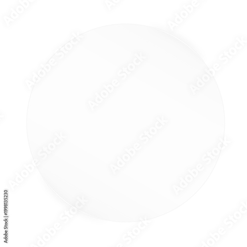 Принти на полотні Glass square shape pure clear transparency, in hud.