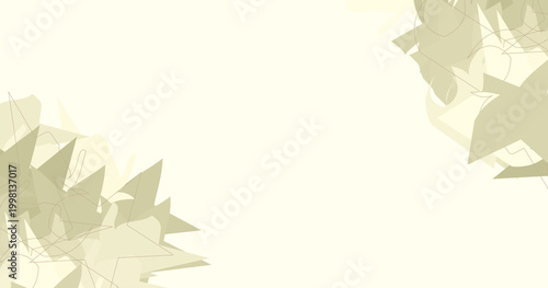 illustration of an abstract floral background