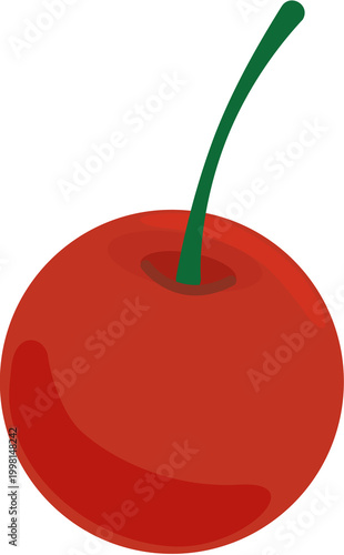Quadro su tela red cherry