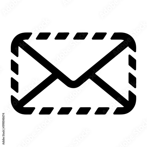 Sealed envelope symbol mail letter