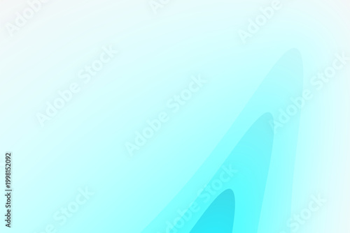 Soft light blue abstract gradient background with smooth curves