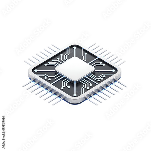Microprocessor Chip with Circuitry for Computing Technology.