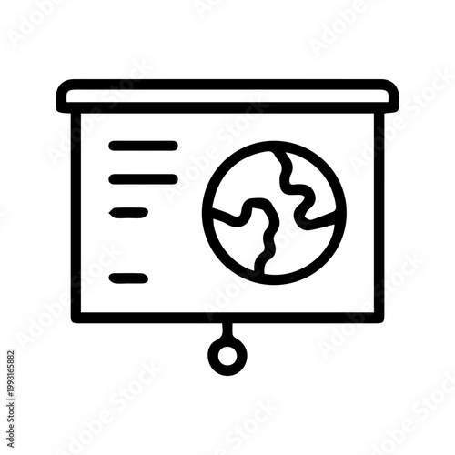 Global Presentation Icon