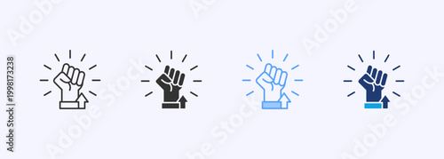 Empower Icon Set Multistyle Various Collection Element For Design