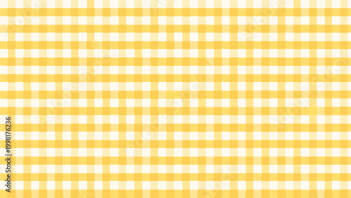 yellow and white checkered pattern seamless repeating design