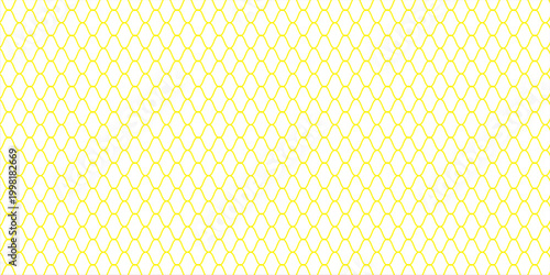 Mesh texture for fishing nets gold color gradient. Seamless pattern for sportswear or soccer goal, volleyball net, basketball hoop. abstract background vector.