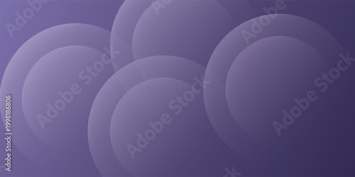 Abstract purple background with overlapping circles and soft lavender gradient for elegant modern design.