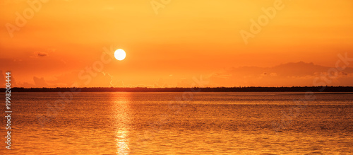 Sonnenuntergang an der Nordsee