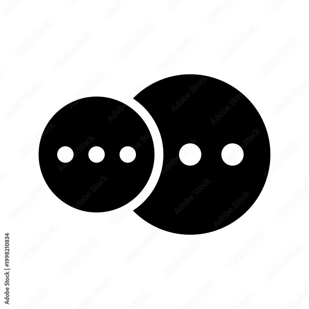 Fototapeta premium Another menu icon is a graphic vector icon