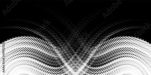 white black brush wrap car sticker pattern abstract banner sporty lines white black color combination grunge brush pattern racing motorcycle design, Vector Illustration, Eps 10, Modern.