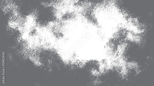 Urban grunge halftone texture with subtle grain and distressed overlay isolated on transparent background
