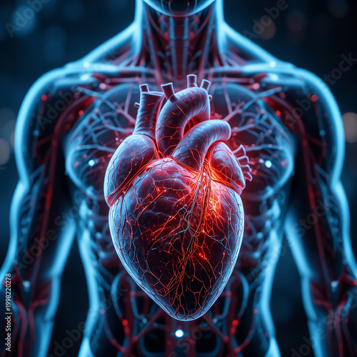 Advanced Cardiology Technology and Human Heart Visualization