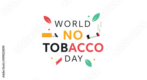 World No Tobacco Day awareness campaign.