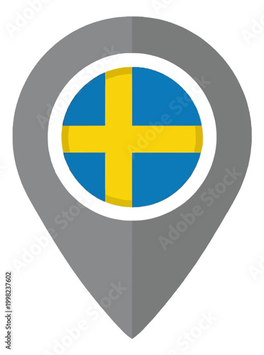 Map Location Marker Vector Icon with Blue and Yellow Design Free Download Map Location Marker Vector Icon with Blue and Yellow Design - GFXLoad