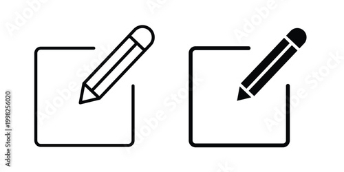 Tableau sur toile Edit text icon, symbols pack for UI designs.
