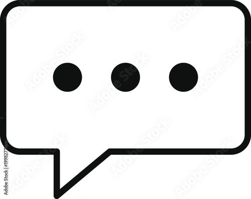 Chat and Talk Icon Set.  Help desk and communication design. Service and assistance signs. Creative talk bubble. Speech bubble and messaging symbols.