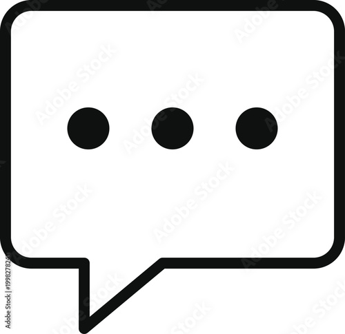 Chat and Talk Icon Set.  Help desk and communication design. Service and assistance signs. Creative talk bubble. Speech bubble and messaging symbols.