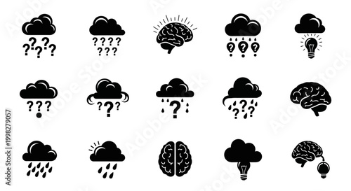 Weather and brain icons combined.