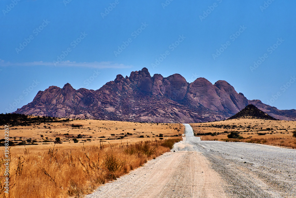 Naklejka premium Das Spitzkoppe-Massiv, Namibia