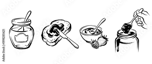 jam , Traditional Chinese Brush , strokes swirl style