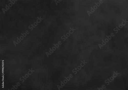Bilde på lerret Soft near black watercolor background with subtle texture, minimal abstract back