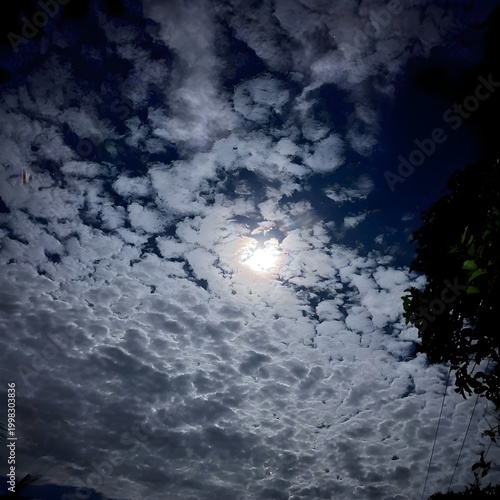 Ethereal Clouds Reflecting Radiant Sky Glow