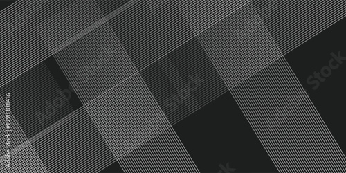 Slant line halftone gradation texture. Fading diagonal stripe gradient background. Black oblique pattern backdrop. Vanishing thin parallel line wallpaper for overlay