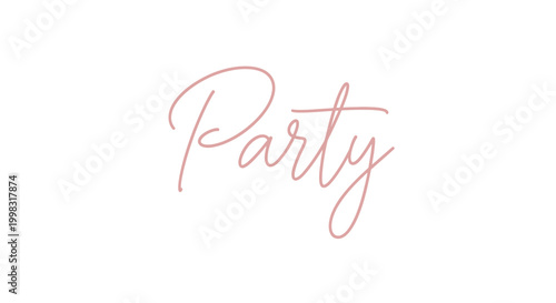 Celebrate with our vibrant 'Party' word art, perfect for invitations, decorations, and event branding, adding a touch of festive flair to any joyous occasion