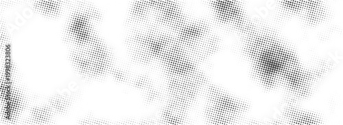 High-resolution halftone dot burst effect in black and white, designed for modern advertising backgrounds.