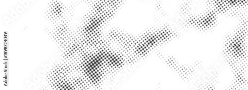 Vector-based radial halftone pattern in grayscale, ideal for product showcases and marketing materials.