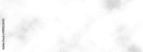 Photos High-Quality Vector Halftone Dot Pattern Radiant Burst in Black and White, Ideal