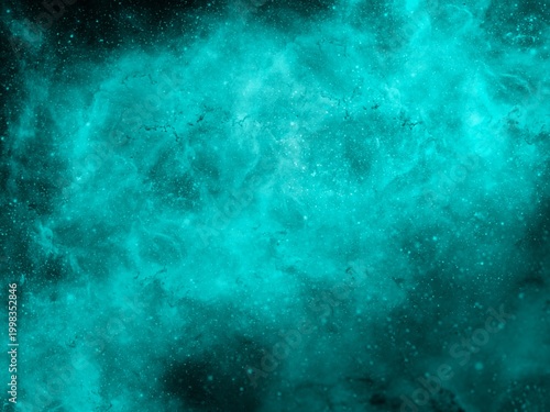 Green mist  into a dark ,black background, creating a atmosphere texture. Digitally drawn on a tablet,