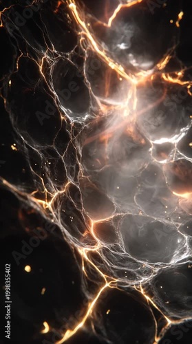 Reactor core visualized as a living organism, slowly pulsing like a heart, blending organic textures with industrial elements, cinematic and surreal, evoking energy and vitality