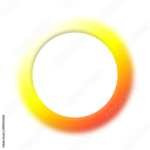 abstract background with orange circles
