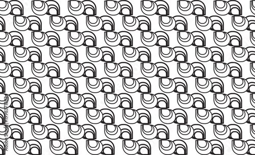 Simple Elegant Monochrome Geometric Shapes for Minimalist Design