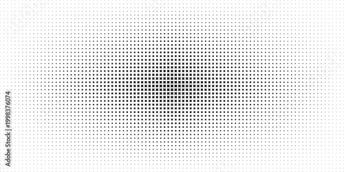 Obraz na płótnie Geometric pattern of black diamonds on a white background