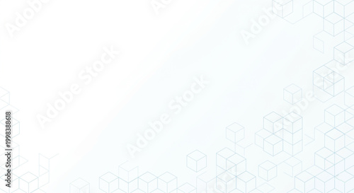 Subtle Isometric Grid Pattern Business Vector Background Backdrop
