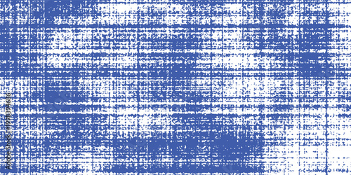 Blue and white grid pattern with textured, grainy finish, modern abstract background, sleek contemporary wallpaper, premium design