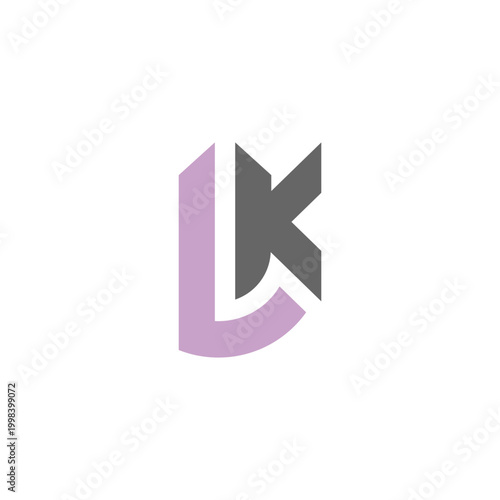 Free Download initial letter lk logo design - GFXLoad