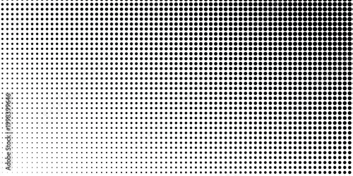 Modern abstract halftone dots background with smooth gradient transition. Perfect for branding, marketing materials, websites, and minimal creative design projects. 